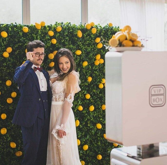 photobooth pour mariage pour photographier vos invités