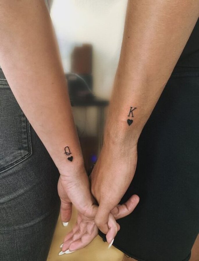 Tattoo Ideen, Tattoo für Paare, Couple Tattoos