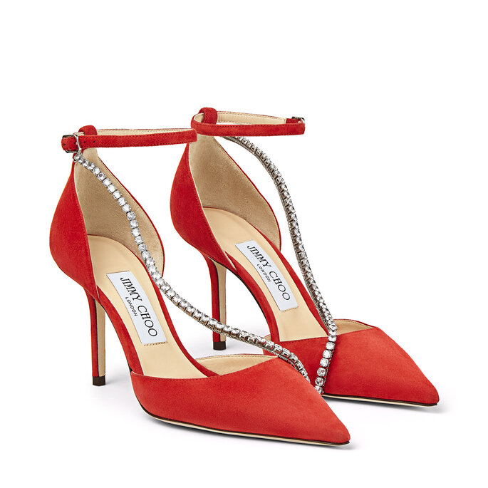 zapatos novia rojos