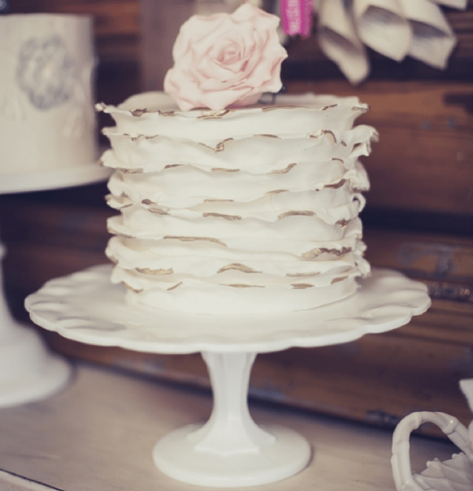 Los mejores pasteles de boda con estilo rústico - Foto FJC Photo