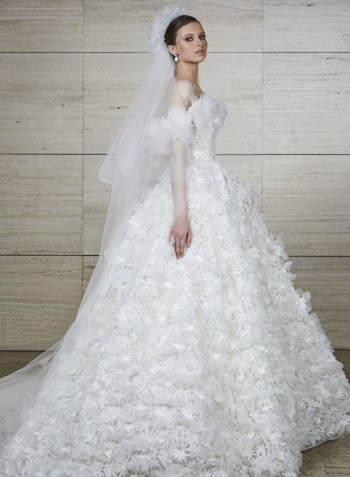 40 vestidos de novia para mujeres delgadas: ¡diseños espectaculares!