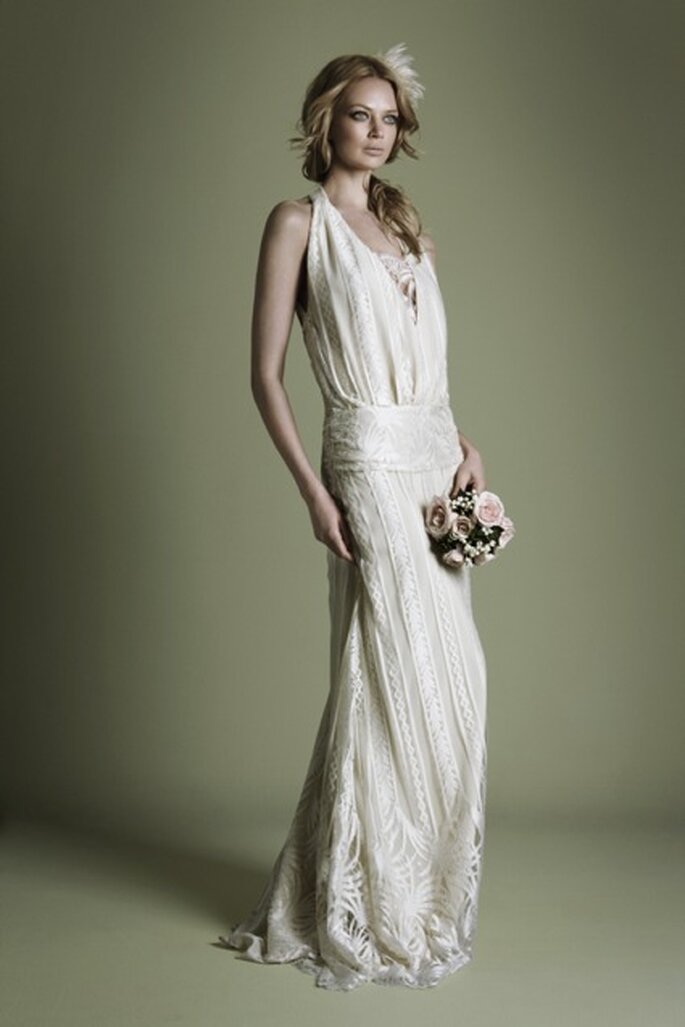 Vintage-Kleider sind für eine Hippie-Hochzeit genau das Richtige– Foto:  ©Vintage Wedding Dress Company