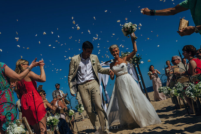 Real Wedding: La boda perfecta en Playa Pedregal, Los Cabos - Foto Dennis Berti