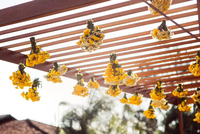 decoração casamento no campo