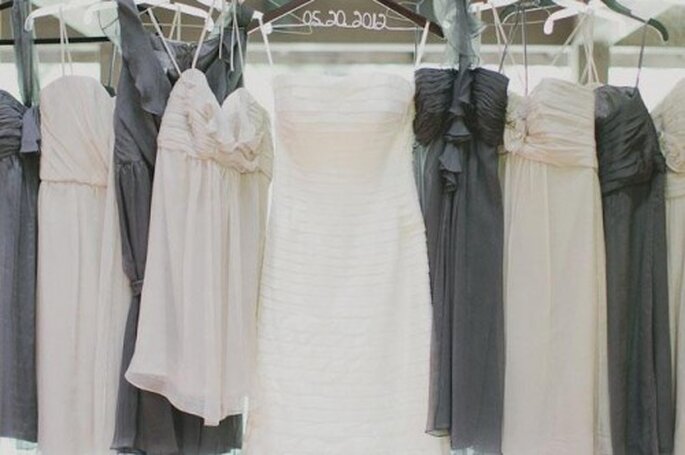 Consejos para elegir los vestidos de dama de boda - Foto Amsale Bridesmaid Facebook