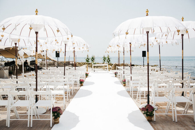 ceremonia en la playa