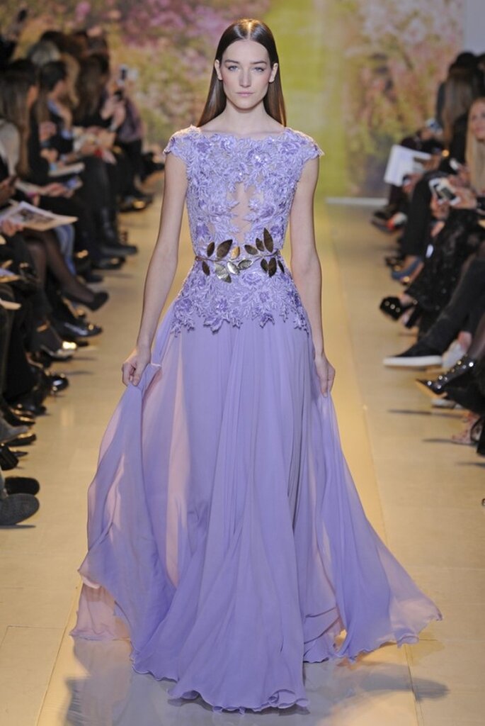 Violeta y perfecta: Los vestidos más lindos en color lila para tus damas de  boda