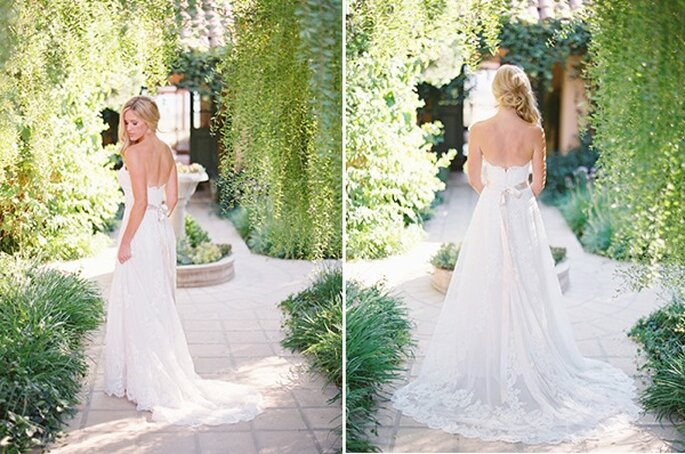 Una boda inspirada en un estilo boho glam al aire libre - Foto Lane Dittoe