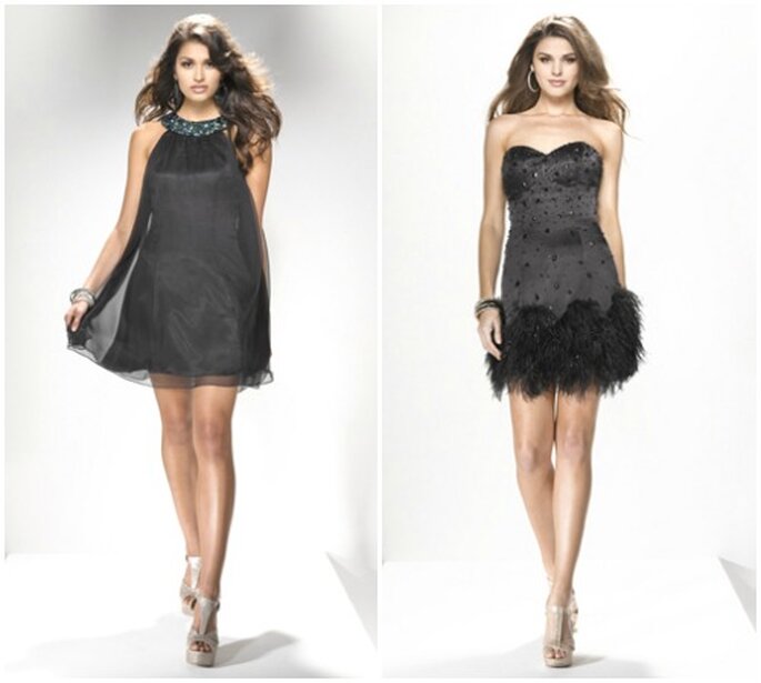 Due Little Black Dress della Collezione 2013 firmata Flirt by Maggie Sottero. Foto: www.flirtprom.com