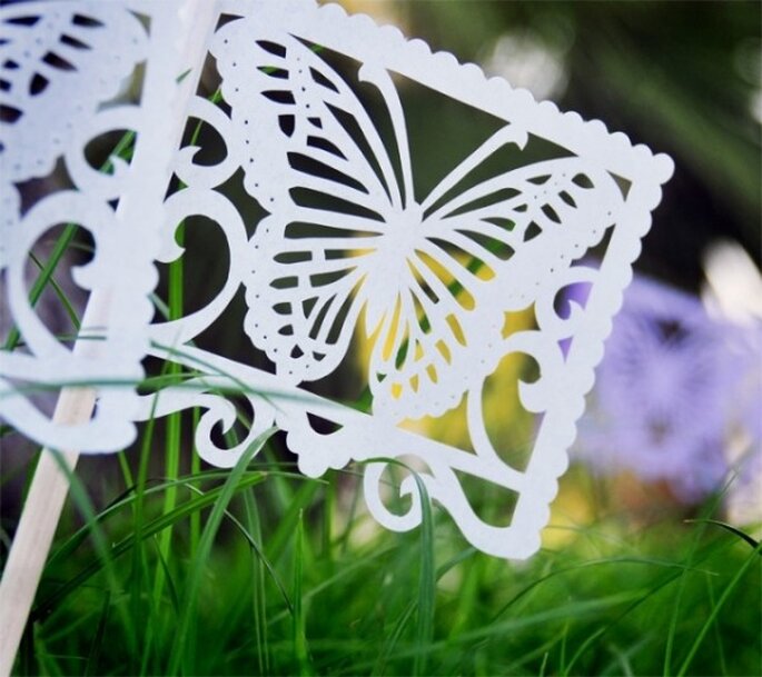 DIY paper butterflies - Photo: Ay Mujer