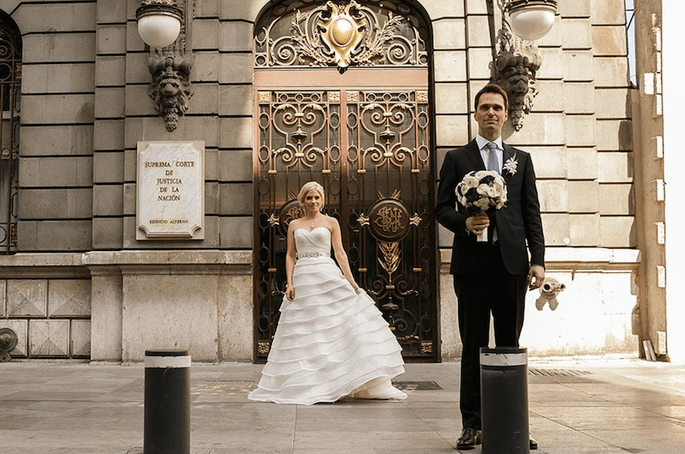 Real Wedding: La boda de Adelina y Joachim en Club de Banqueros - Marcos Valdés
