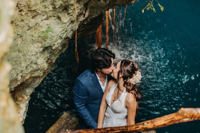 Cenote Elvira Jardines para bodas Quintana Roo - Riviera MayaJardines para bodas Puerto Morelos