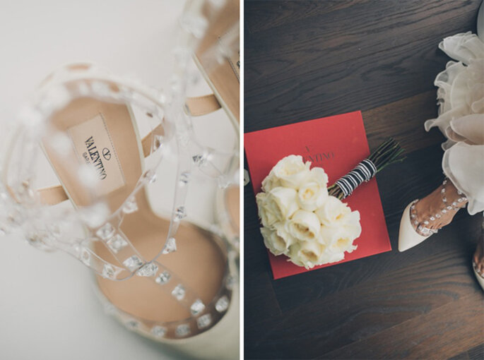 Wedding with glimmering gold details. Photo: Mango Studios