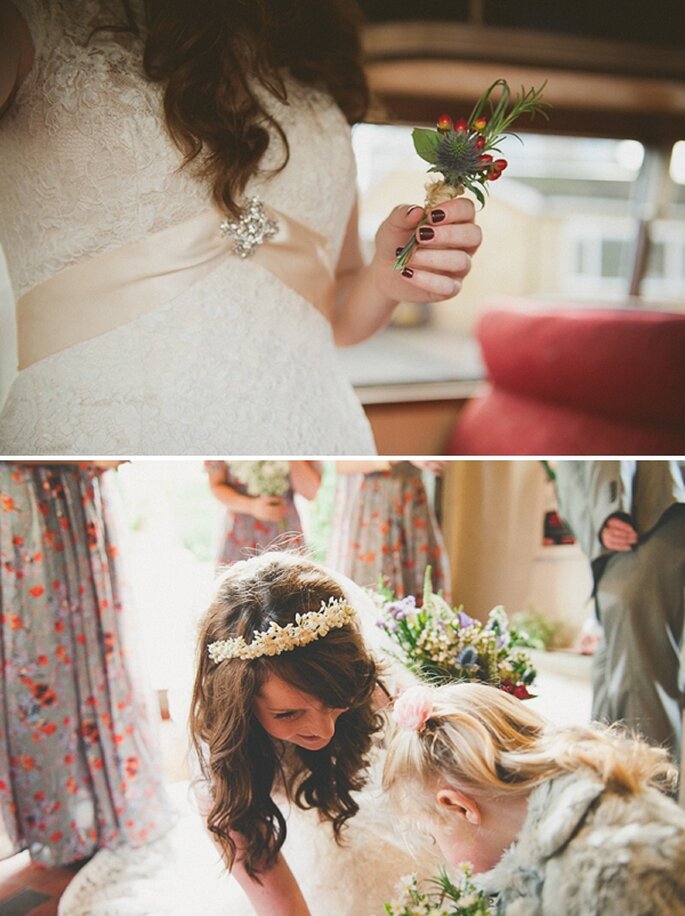 Una boda hipster inspirada en la magia de Alicia en el país de las maravillas - Foto Ellie Gilliard