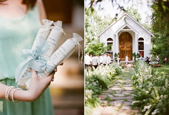 Real Wedding: Una mágica boda en un jardín encantador - Fotos de Mandy Busby