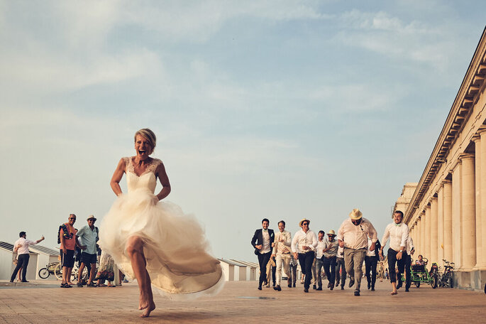 La mariée et ses invités