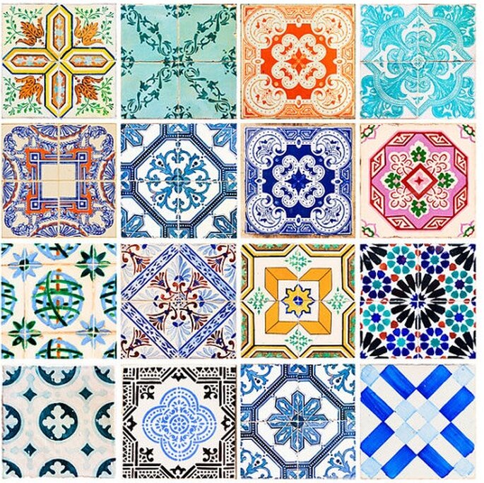 Photo : Etsy - Stickers Azulejos