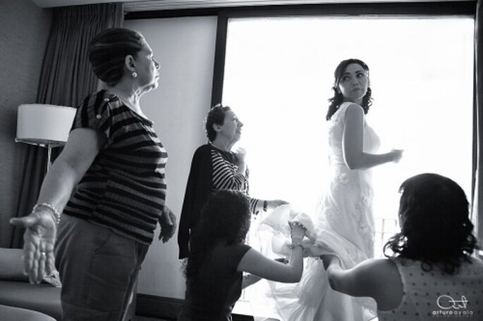 Haz que tu familia forme parte de todo el proceso de tu boda - Foto Arturo Ayala