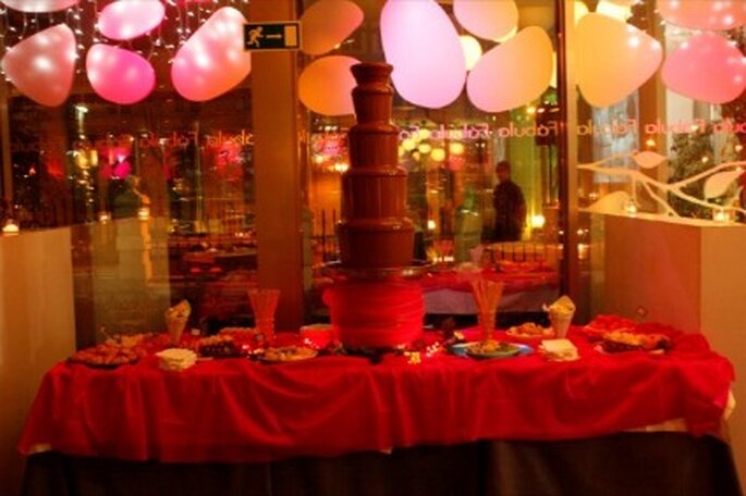 Fontaine à chocolat : un dessert de mariage plus qu'apprécié !