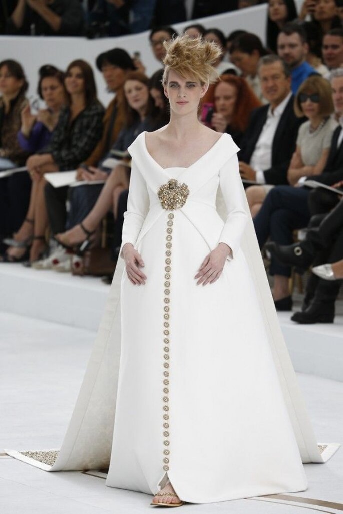 Los más hermosos vestidos de novia de las colecciones alta costura - Foto Chanel