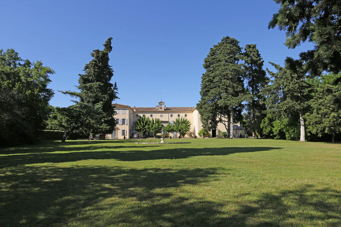 lieu de réception dans l'Hérault avec grand jardin
