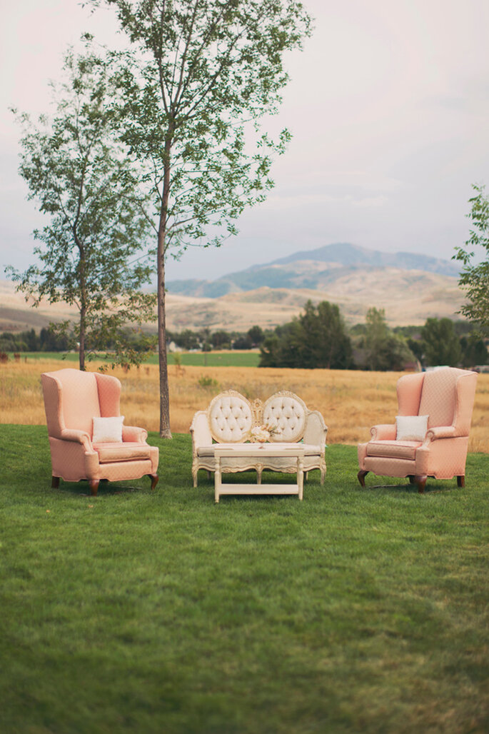 Muebles estilo vintage. Foto: Alixann Loosle Photography