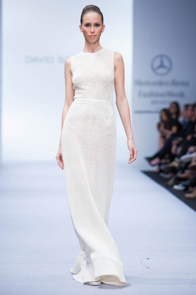 Vestidos de novia 2015 con un tinte hippie - Foto David Salomón en MBFWMX