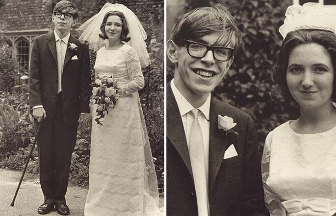 Courtesy: News and Protagonists: Stephen and Jane Wilde Hawking at their wedding