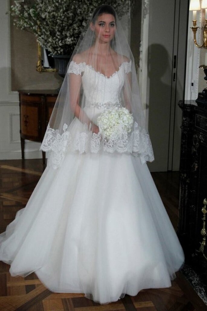 El vestido de novia de Temperance Brennan de la serie Bones - Foto Romona Keveza Facebook
