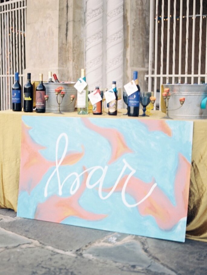 A watercolour inspired wedding - Photo: Kat Braman