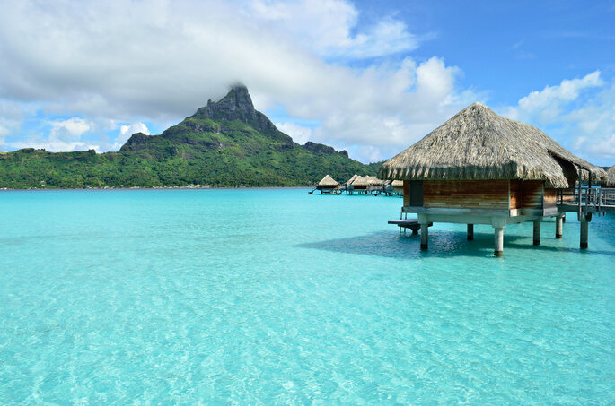 Foto- Bungalow in Bora Bora, Tahiti 