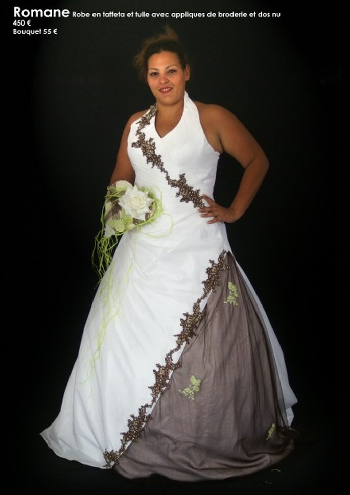 Au coeur d'un rêve : des robes de mariée personnalisables à un prix unique - Source : Au coeur d'un rêve, modèle Romane