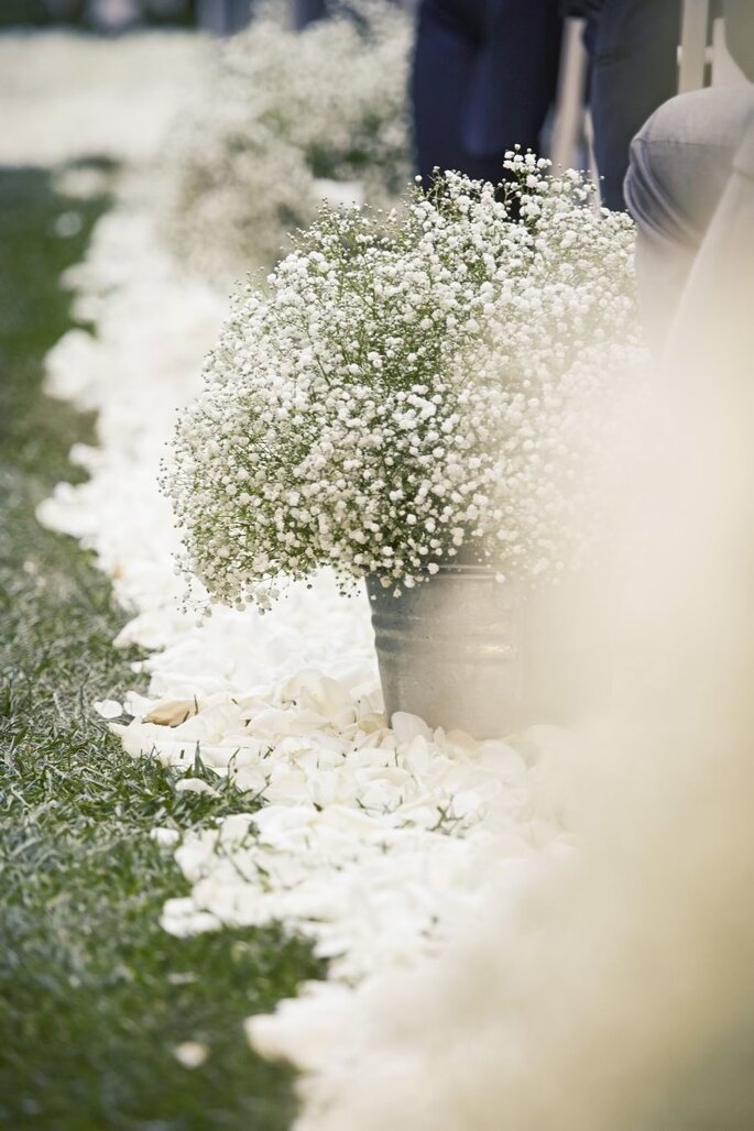 Flor nube: Las mejores ideas para integrar las flores nube en tu boda