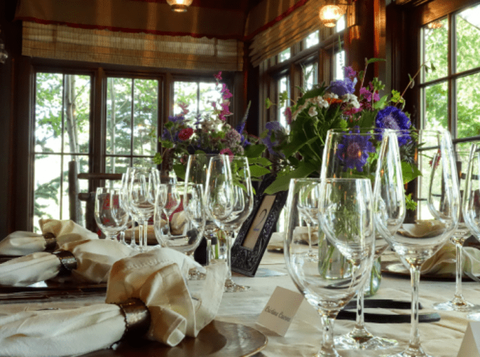Restaurante rustico donde fue la boda de Kate Bosworth - Foto The Ranch at Rock Creek Facebook