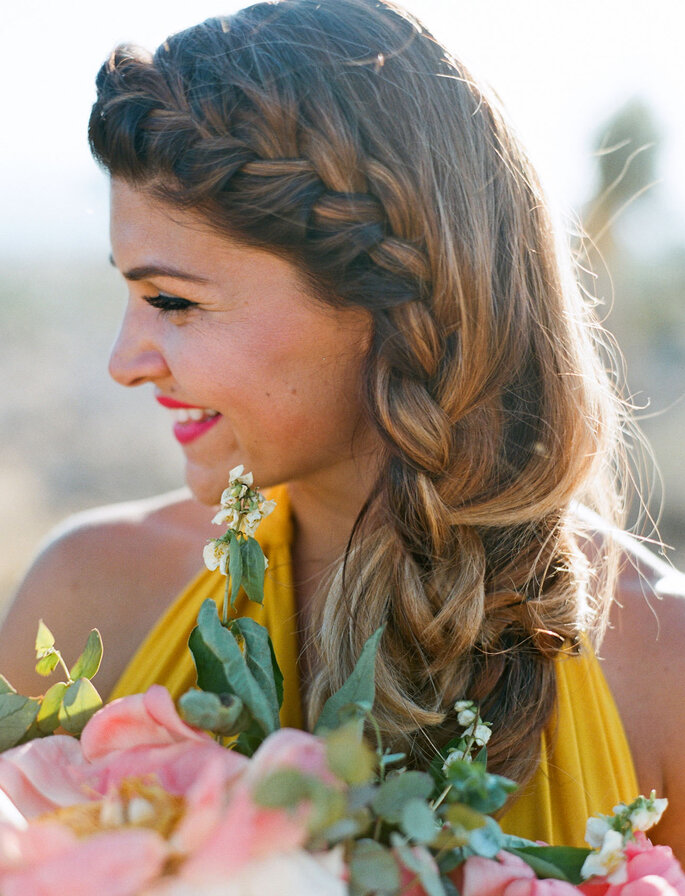 Peinados de novia con trenzas