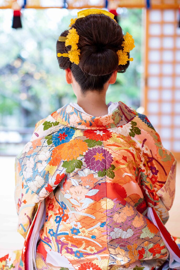 mariée japonaise selon les traditions