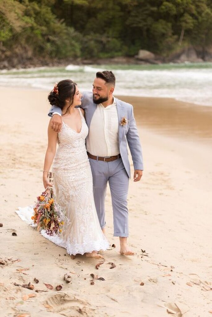 Bruno Vieira Fotografia para casamento na praia em Ubatuba