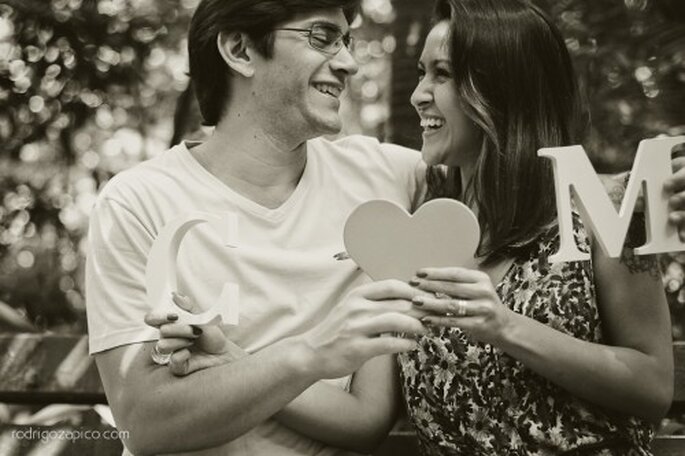 Fotografía casual en pareja durante un picnic. Foto: Rodrigo Zapico