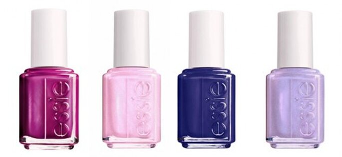 Pinturas de uñas en tonos frios de la marca Essie Resort Collection 2012 - Foto: Essie