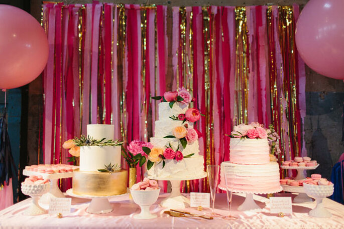 Una boda preciosa en rosa y dorado - Sara & Rocky Photography