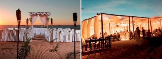 Pour votre mariage en Corse, que diriez-vous d'une cérémonie sur la plage ? - Crédit Photos : The Bride Next Door, Décoration Tendance Mariage