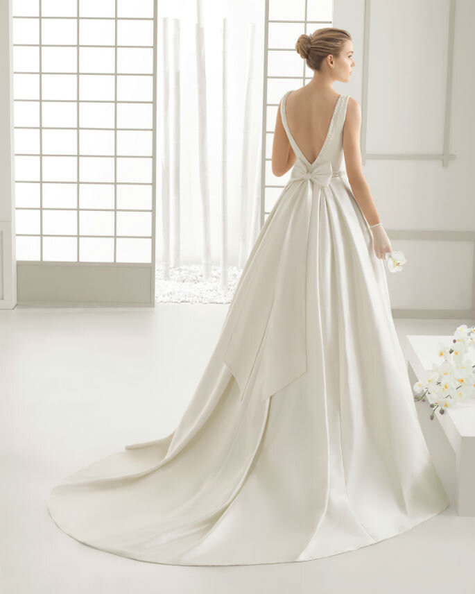 Los detalles estrella tu vestido de novia: los lazos
