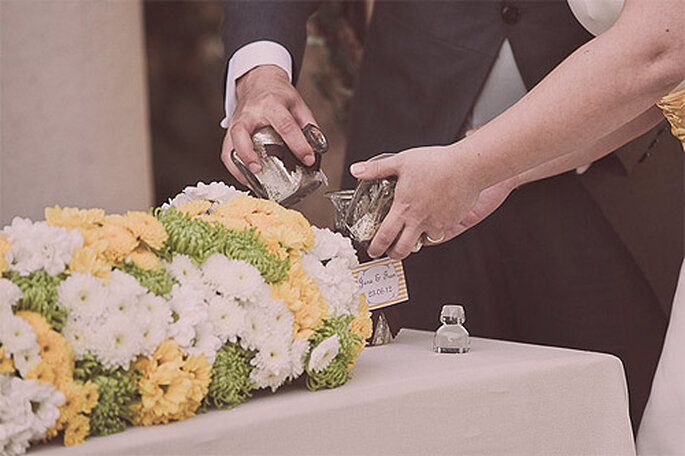 Detalle de una boda civil a la americana. Foto: Adrián Tomadín