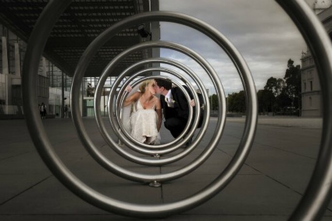 Si tu número es el dos es una relación bendecida. Foto: Bird Wedding Photography