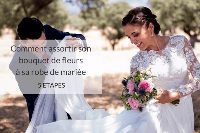 Comment Assortir Son Bouquet De Fleurs à Sa Robe De Mariée