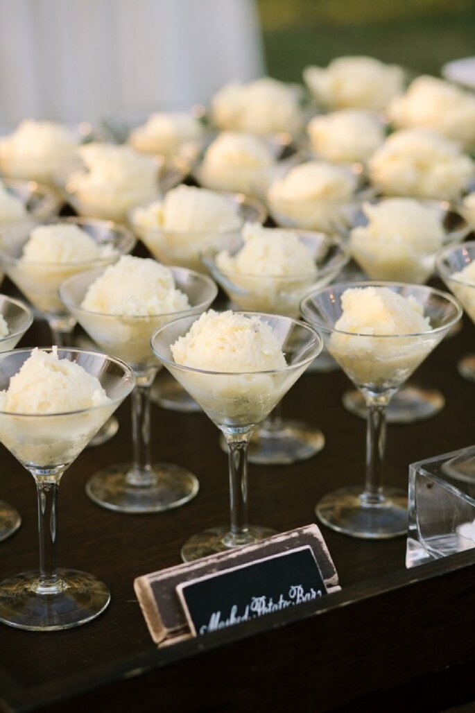 Una barra de helados será la sensación en tu banquete de bodas - Foto Nancy Aidee Photography