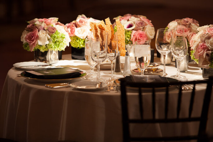 Boda en Beverly Hills al estilo Old Hollywood. Foto: Michael Segal Photography