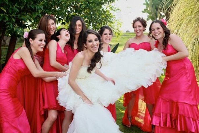 Brautjungfern dürfen auf keiner Hochzeit fehlen - Barrera & Fitch photography Lidia Fitch Fotogapher http://www.barrerafitch.com