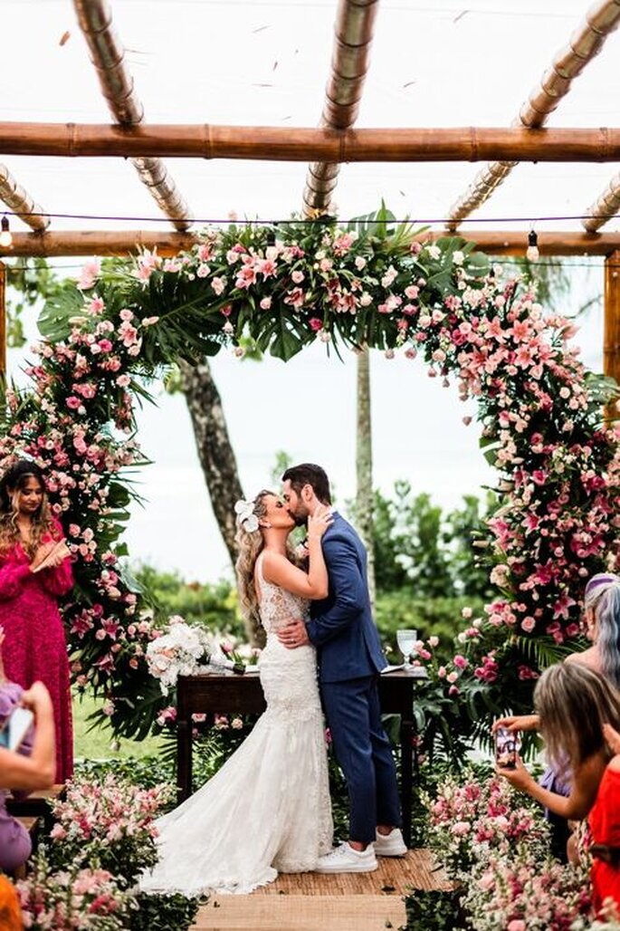 Ohara Fotografia para casamento na praia em Ubatuba