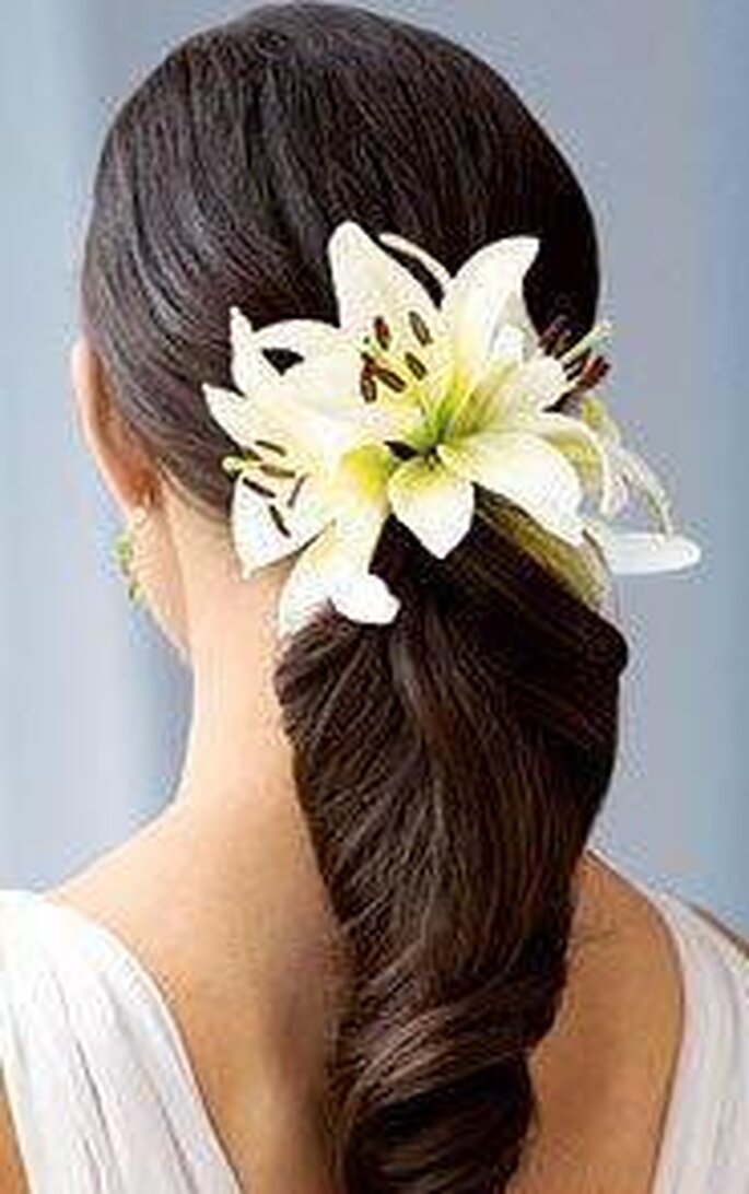  Postiche  et extensions pour  votre coiffure de mariage 